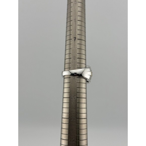 2ctw Baguette & Round Diamond Band Ring in Platinum & 18K Yellow Gold Size 9 - Picture 14 of 14